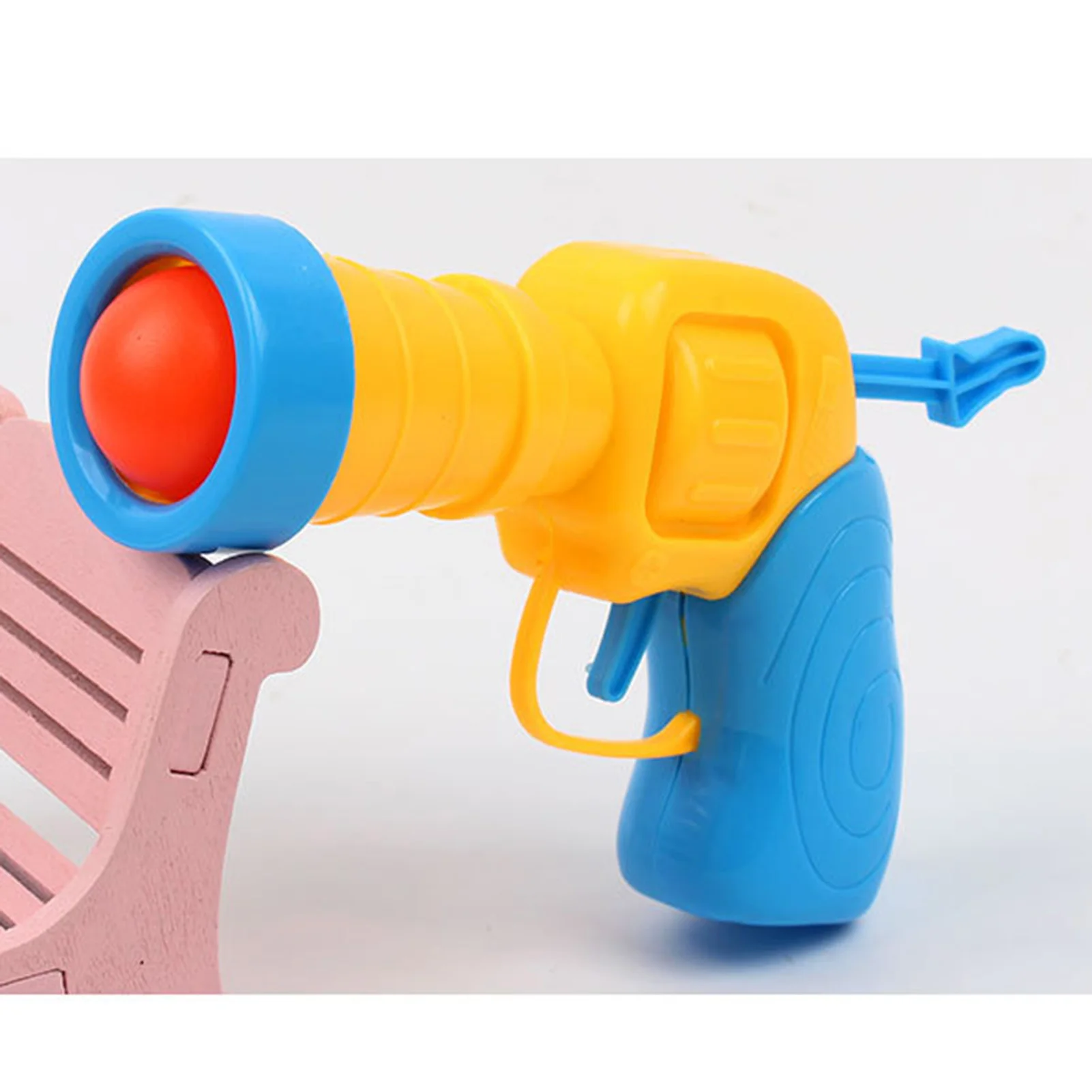 Juguete de tiro Blaster para niños, pistola de juguete de eyección de bola Tannis de mesa de plástico suave para niños y niñas de 7 a 14 años, venta de PR