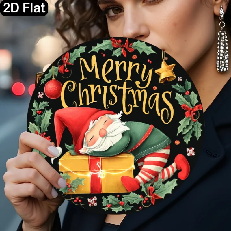 

Home Seasonal DecorationChristmas Door Sign - Merry Christmas Wall Decor