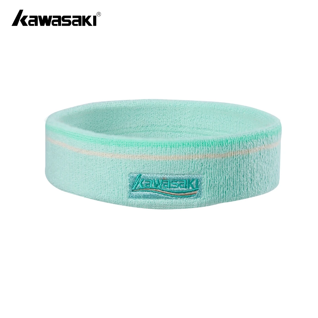Kawasaki hoofdband heren dames K1E00-C3812 waterdichte zweetabsorber sporthoofdband geschikt voor basketbal en hardlopen