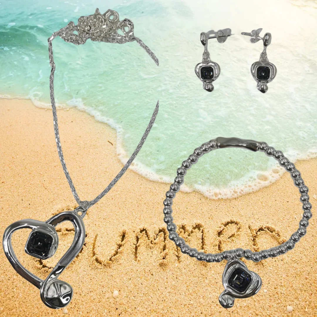 2025 Summer European Popular Leisure Versatile Fashion Bestseller Women's Gift Jewelry Set