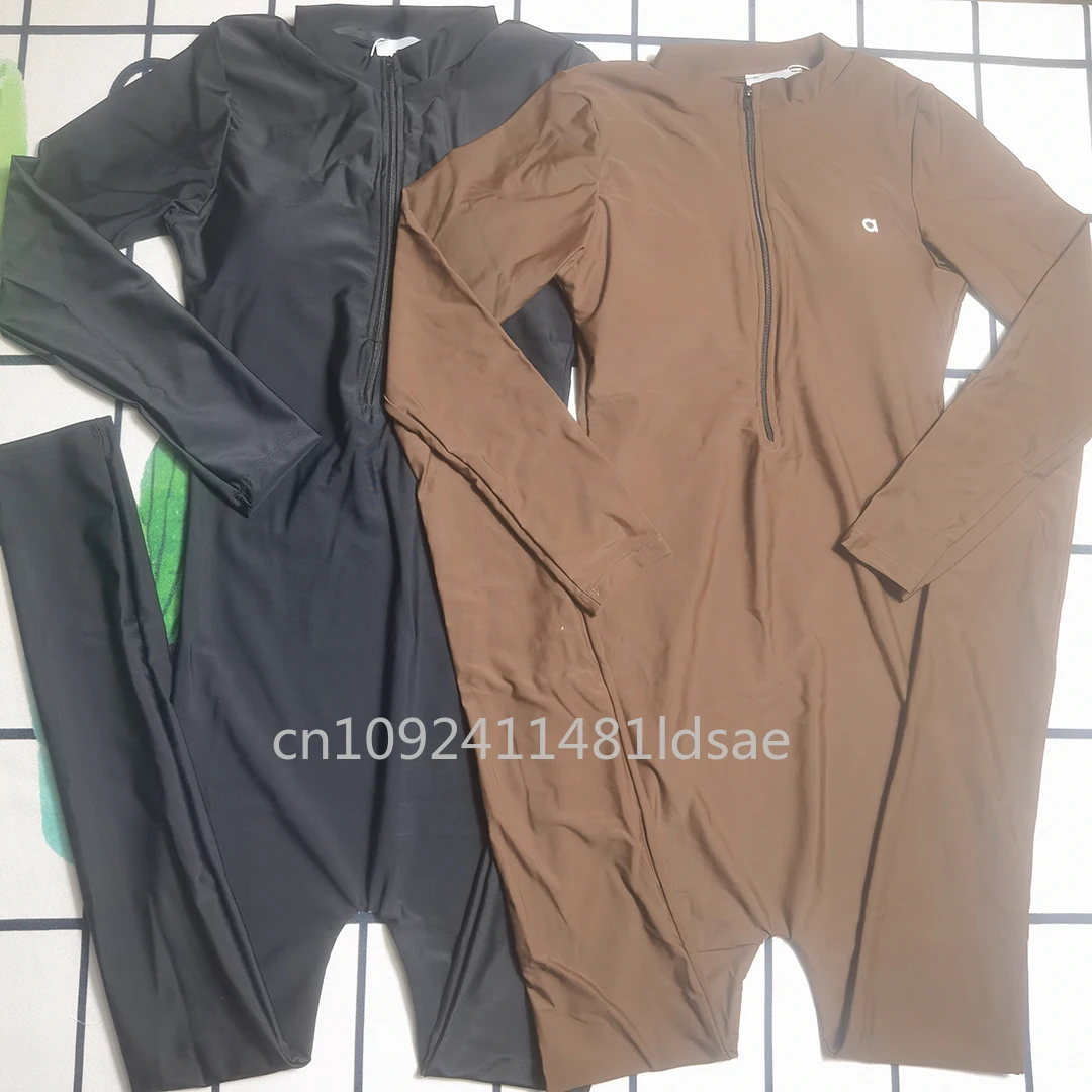 

Classic Design Women's Yoga Sets Long Sleeved Jumpsuit Designer Brand Lady Letter Logo Sports Sets