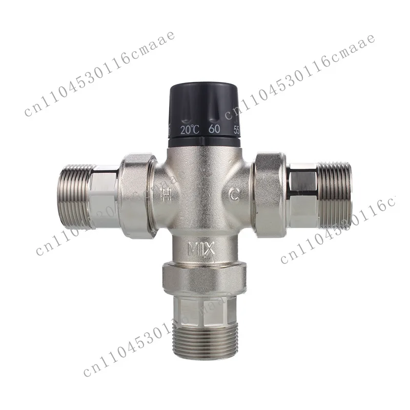 Suitable for all-copper large diameter DN32DN40DN50 large flow mixing valve automatic hot and cold valve