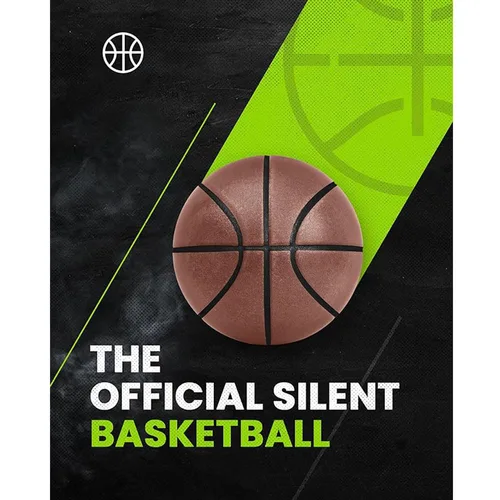 Baloncesto silencioso 2024, baloncesto sin aire mejorado, rebote silencioso, baloncesto Dunk, baloncesto de espuma, goteo, pelota silenciosa para interiores, regalo