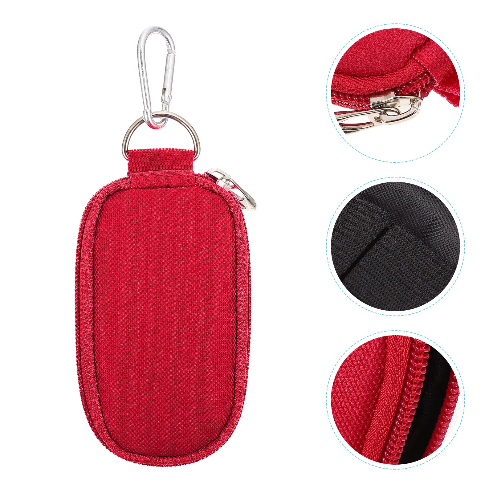 

1Pcs Essential Oil Storage Case Heavy Duty Fabric Bottle Organizer Pouch for Small Essential Oil Bottles Safe Convenient Storage