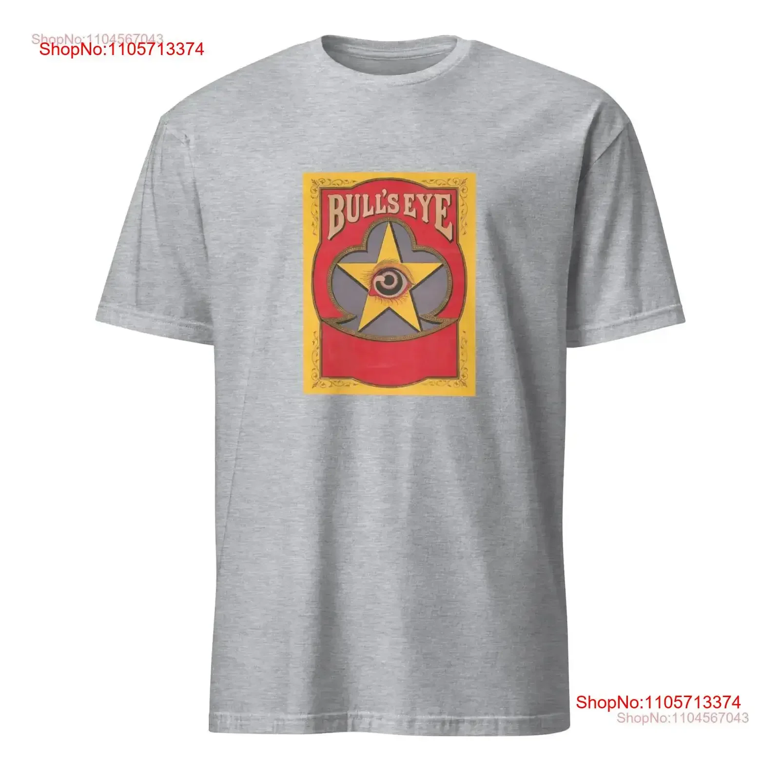 Vintage Bull s Eye Trademark T Shirt Classic 19th Century Logo 100 Cotton Retro Style for History Lovers Sizes vintage Washed