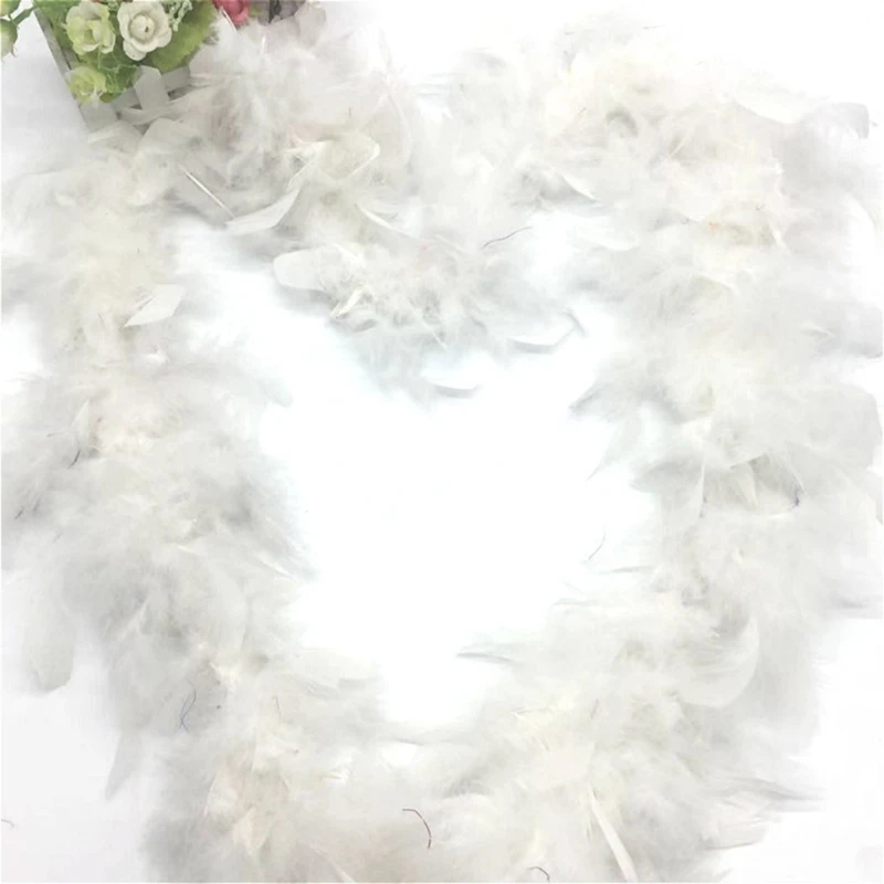 Plumas gruesas 200cm, venta por mayor, para manualidades, decoraciones para vestidos fiesta boda, chal a