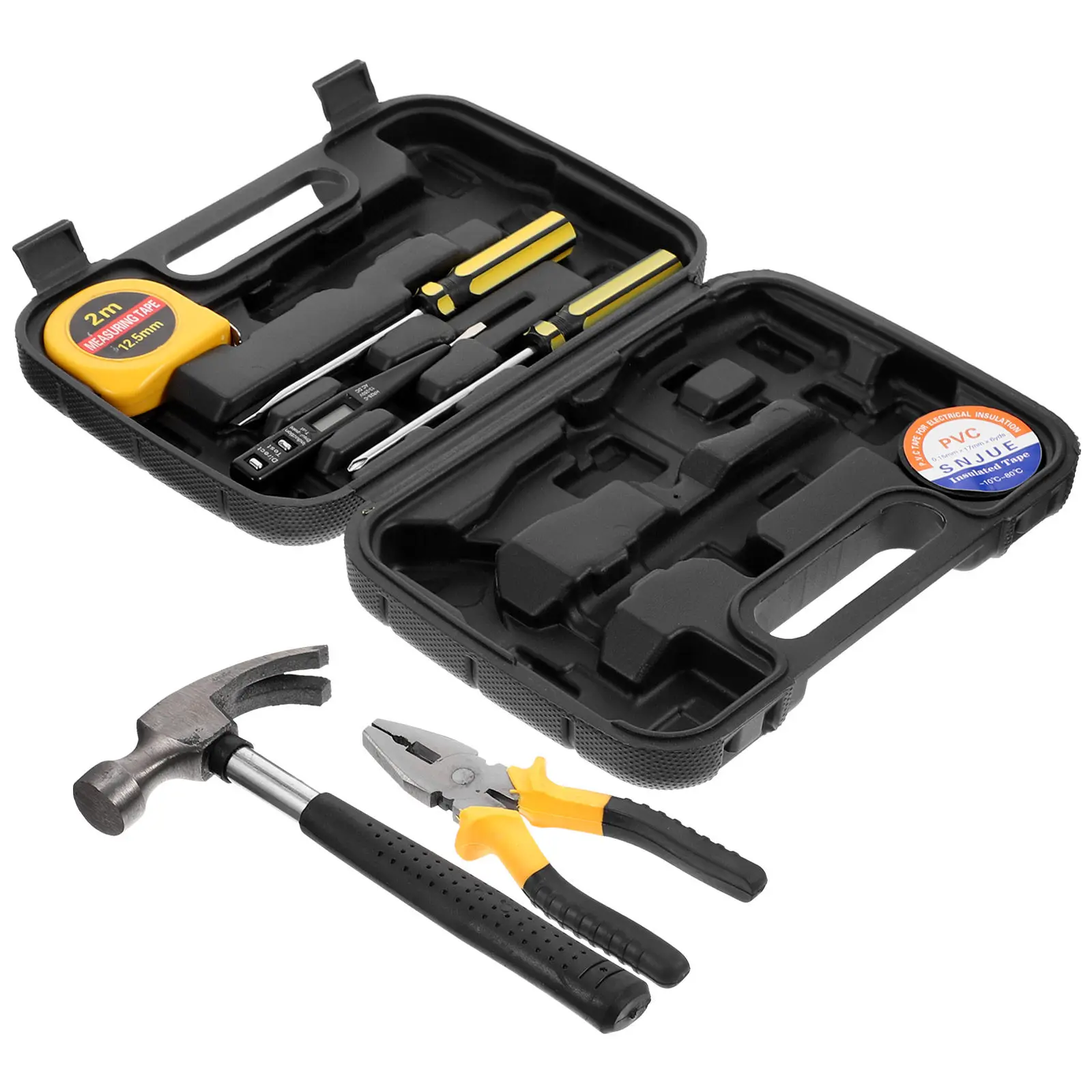 

1Set Combination Tools Tool Set for Home Heavy-Duty Long-Lasting Multipurpose Toolbox for Automotive Repair and DIY Projects