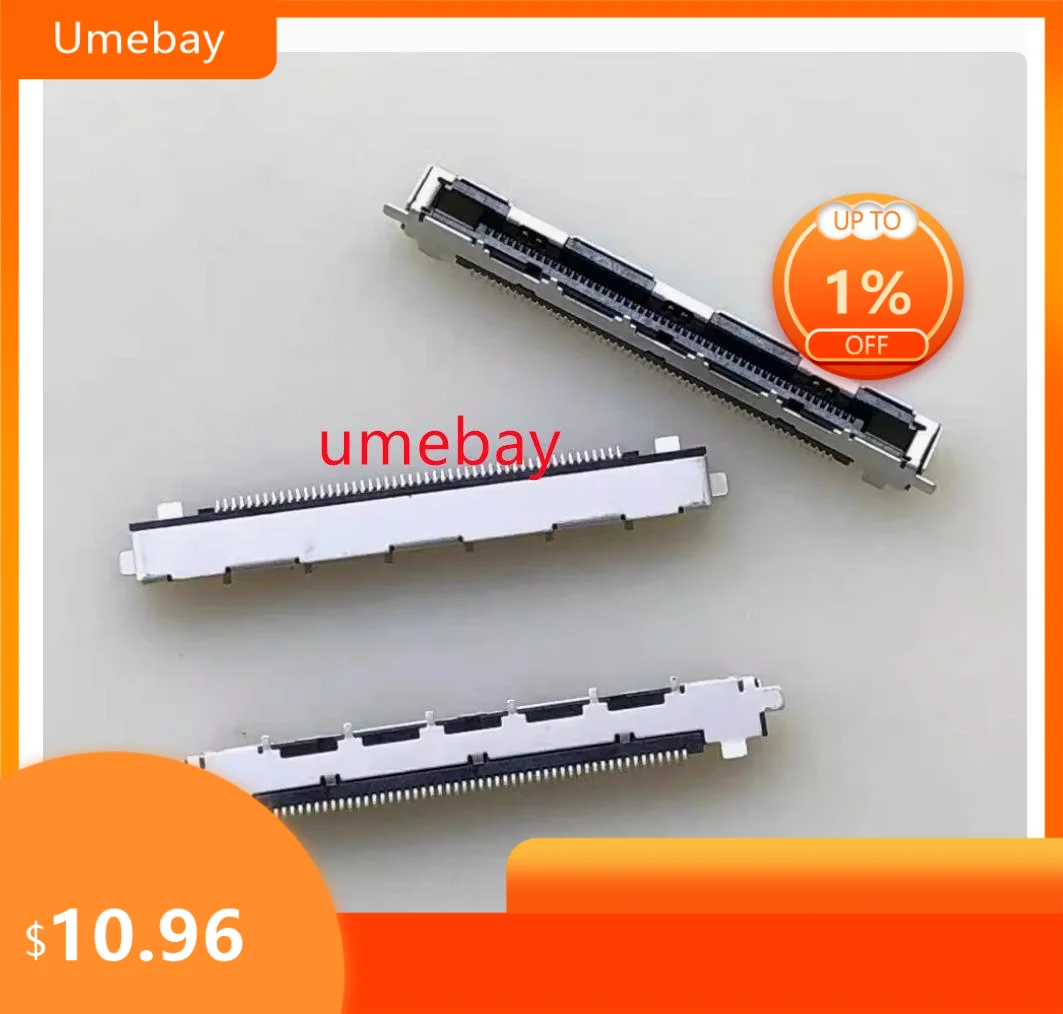 10 piece, integrated circuit.signal connector 51P horizontal socket instead of FI-RE51S-HF-R1500