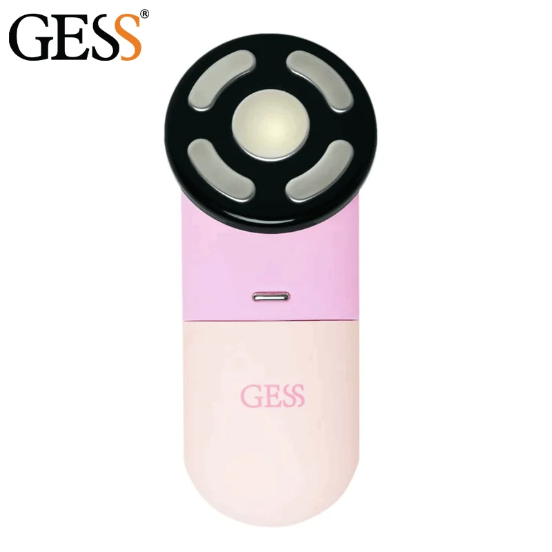 GESS Multifunctional Microcurrent Facial Massager,Mini Facial Toning Device, Daily Skin Care Firming Wrinkle Removal Massage Lif