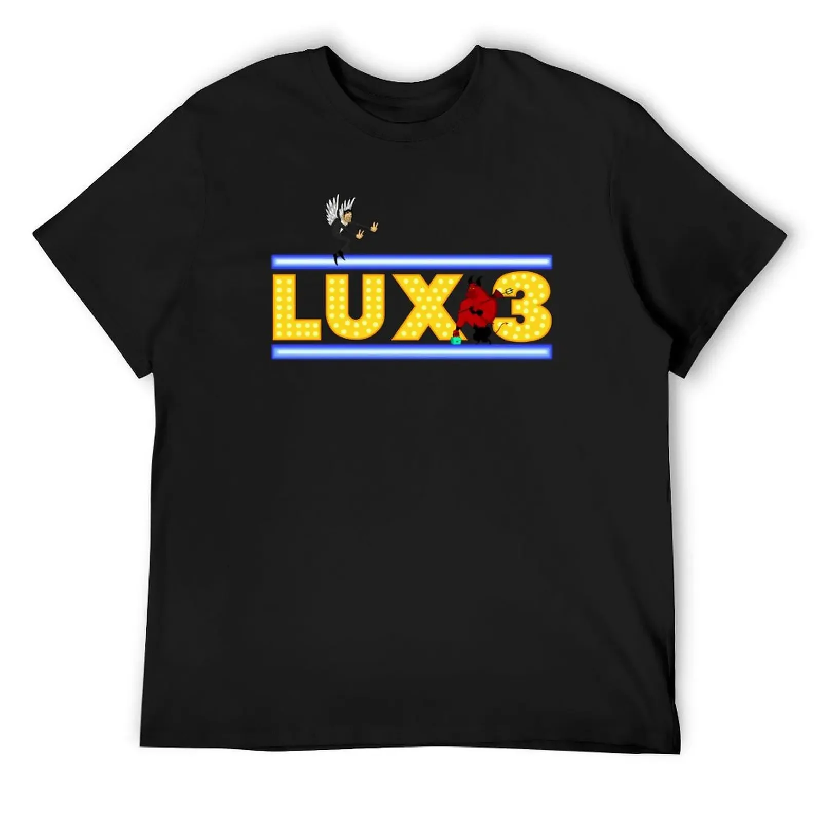 

Lux3 Devil Lucifer T-Shirt man t shirt custom t shirt heavyweight t shirts for men