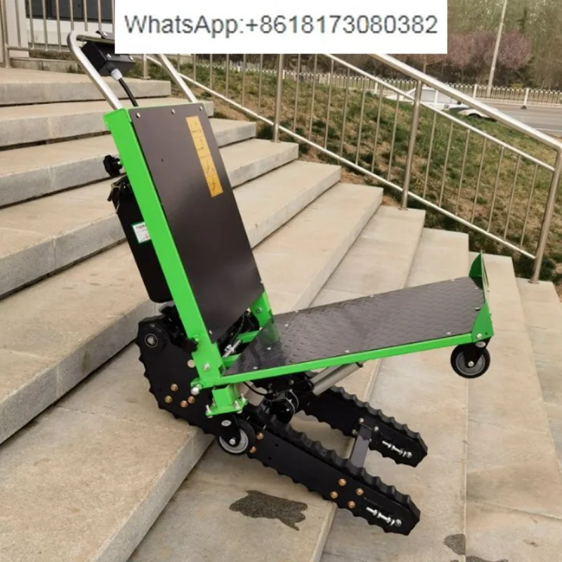 

Durable and high-quality mechanical parts Electric automatic stair climbing car with trolley machine