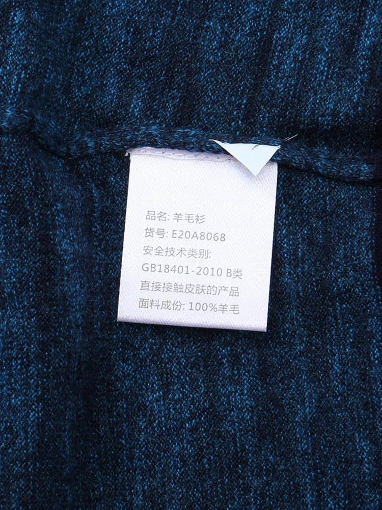 الرجال سترة صوفية S339 جولة Ne عارضة مريحة مطاطا Busin عارضة محبوك طويل Sve الدافئة Faion الحضرية Sle