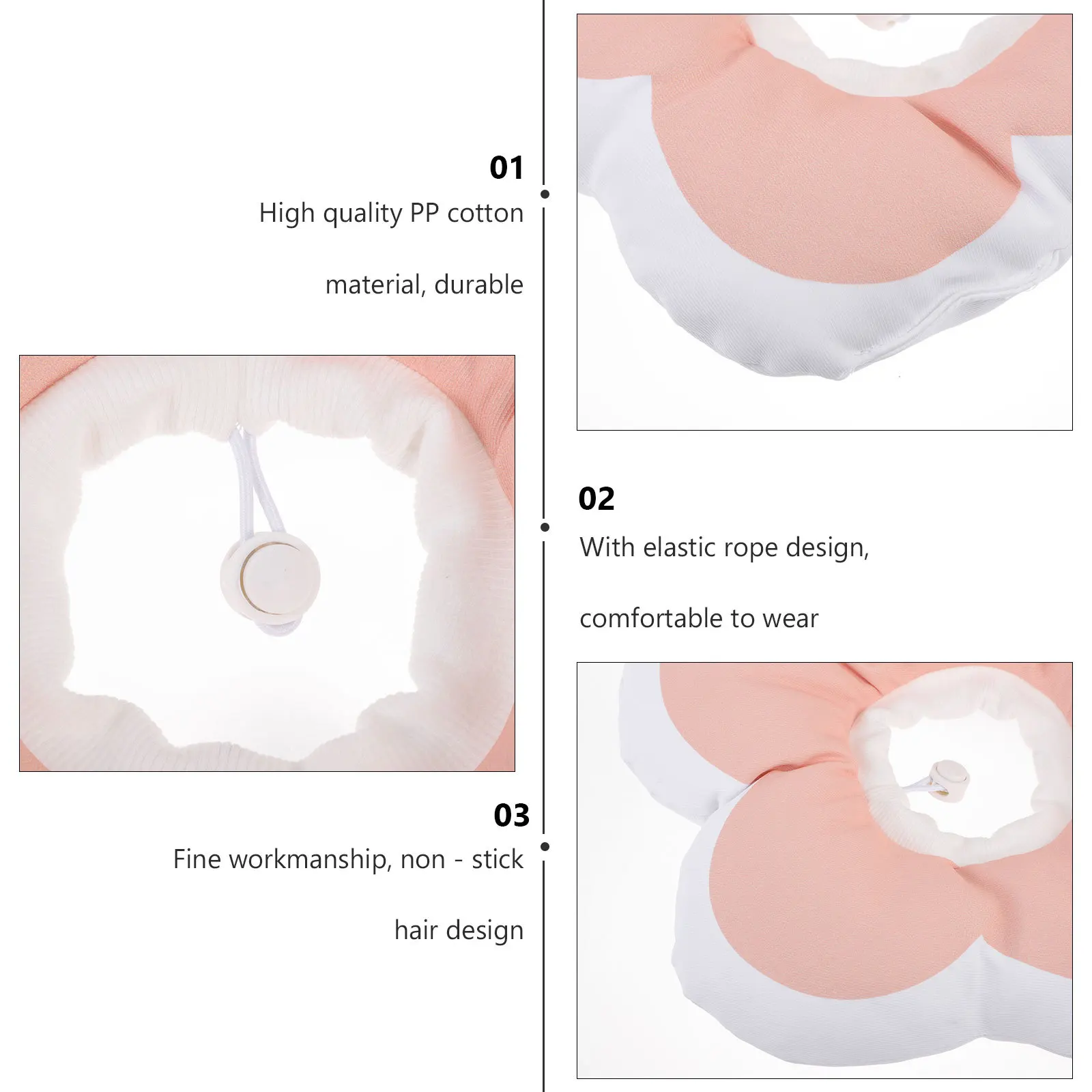 

Anti Licking Collar For Cats Dogs Breathable Recovery Collar After Surgery Pet Protective Neck Cone, Kitten Healing