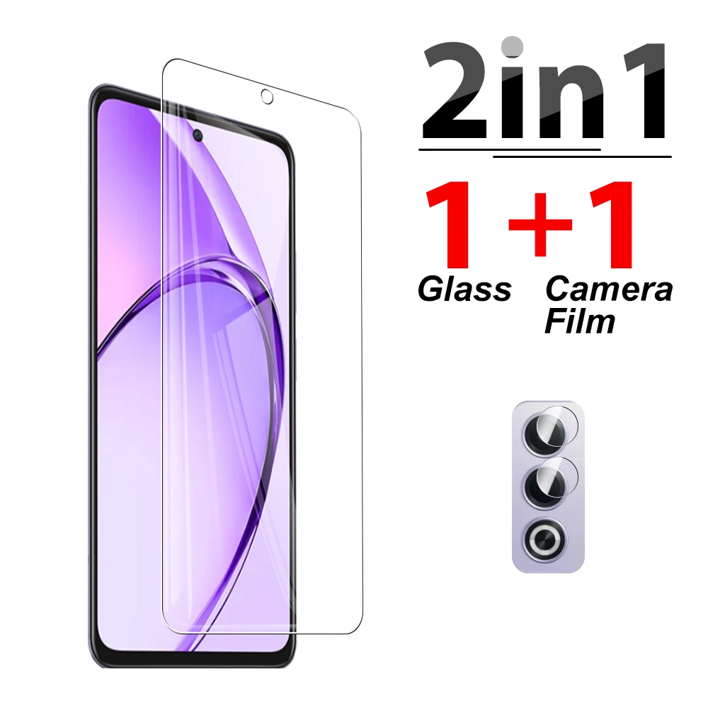 2in1 OppoA80 Protective glass For Oppo A80 A 80 80A OppoA80 Oppoa 80 5G Shockproof Screen Protector Phone front film 6.67