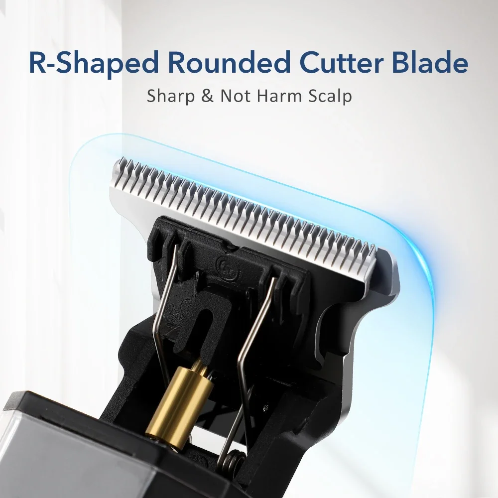 Men's Hair Clipper Cordless Hair Trimmer Beard Trimmer Rechargeable Hair Cutting Grooming Kit with LED Display Barber Clipper image 4