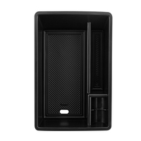 ABS Car Central Armrest Storage Box Tray Case Holder for Audi Q3 F3 Sportback 2019 2020 2021 Container Organizer Accessories