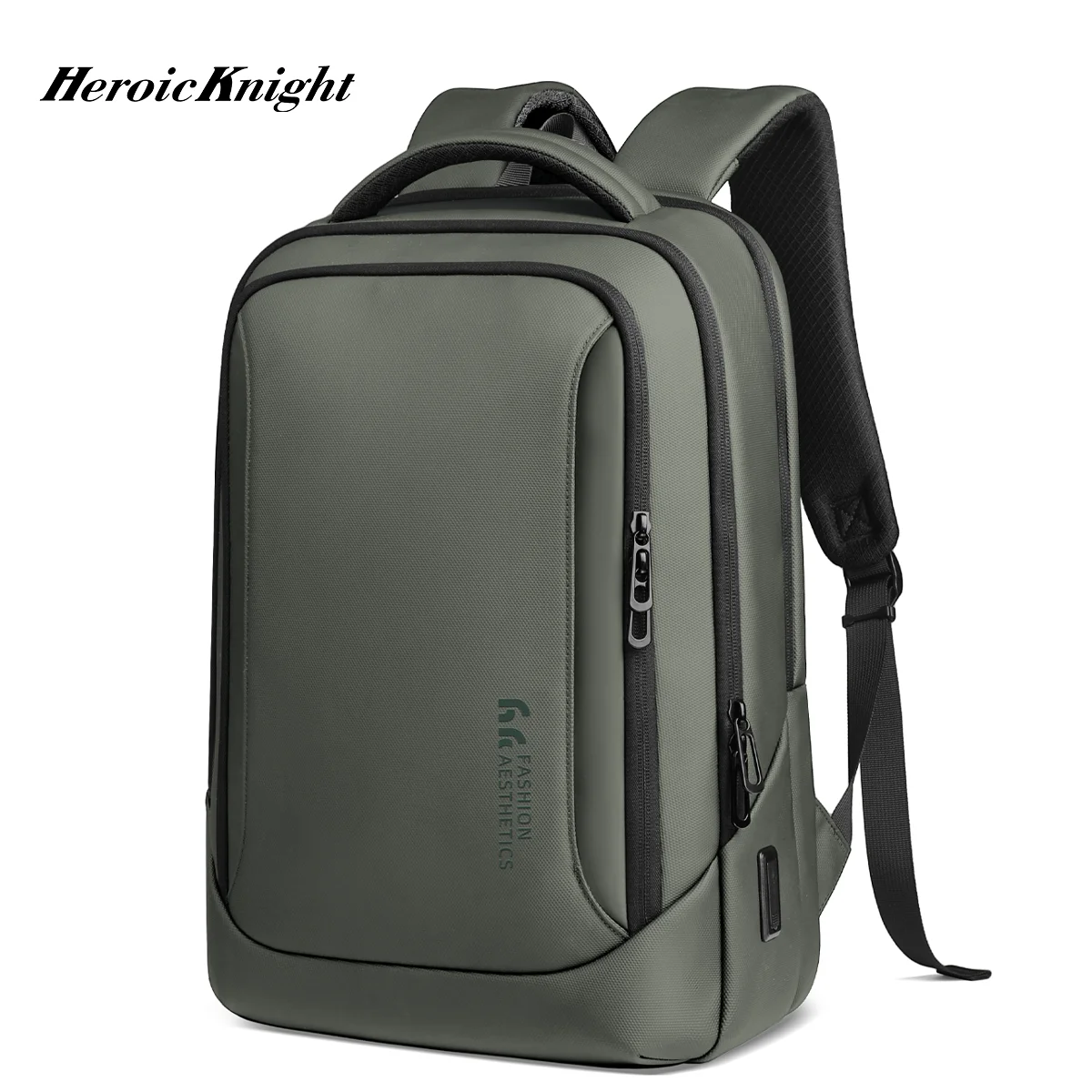 Heroic Knight Backpack Multifunctional Men Business Computer Backpack Water Resistant Travel Backpack Classic 15.6