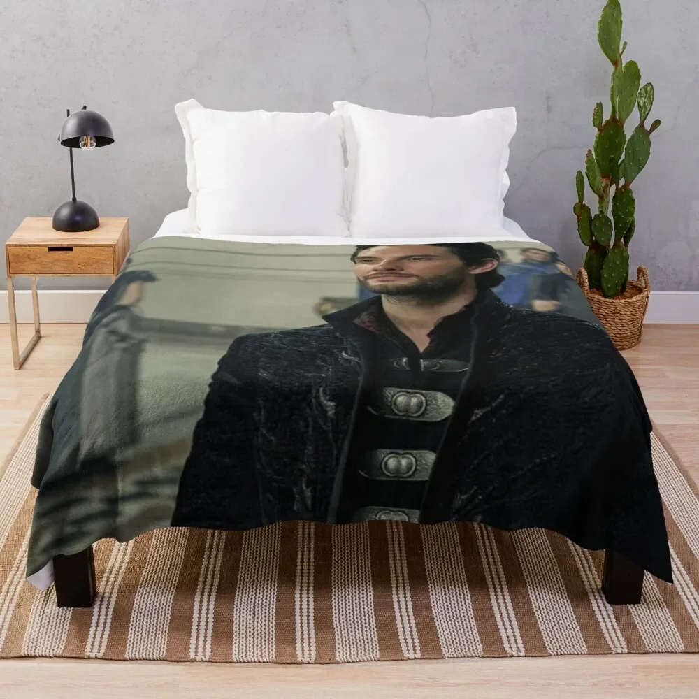 

Ben Barnes The Darkling/General Kirigan S&B Throw Blanket Plaid Decorative Sofa Blankets For Sofas Bed covers Blankets