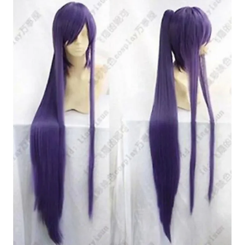 Vocaloid Miku Gakupo Purple Cosplay Wig Clip On Ponytails