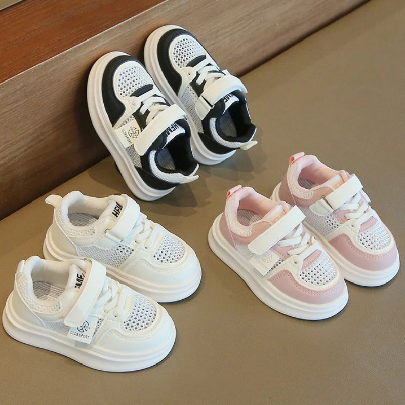 Child Sports Shoes for Spring Summer2026simple and Soft Mesh Single Shoes Casual Girl Non Slip Men's and Women's Casual Shoes