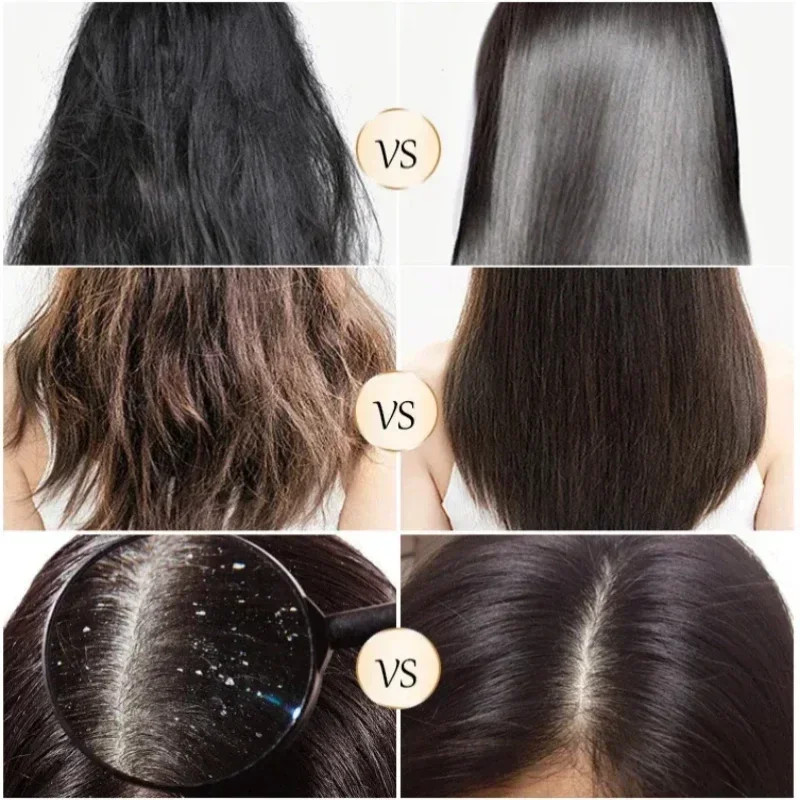 Magical Keratin Hair Mask Fast 5 Seconds Repairing Damaged Frizzy Hairs Permanent Deeply Nourish Hair Straightening Hair Care