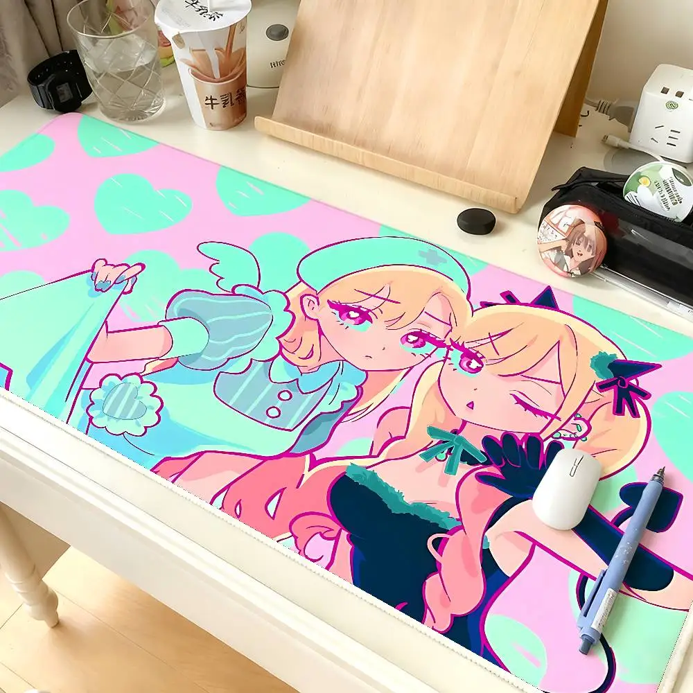 Anime My Dress-Up Darling Mouse Pad Computer Mat Deskpad Laptop Keyboard Mat Office Large Landscape Mousepad