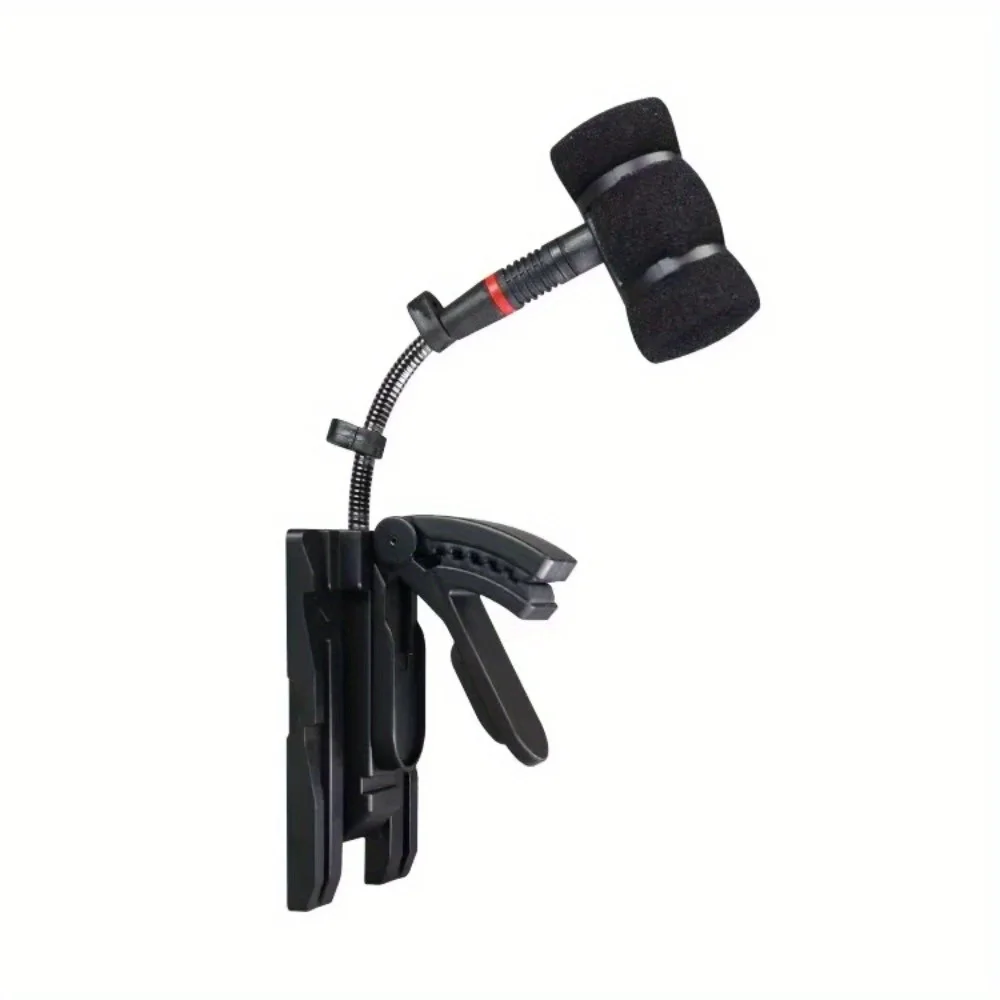 saxophone microphone clip for wireless bodypack transmitter trumpet clarinet musical instrument, not include microphone
