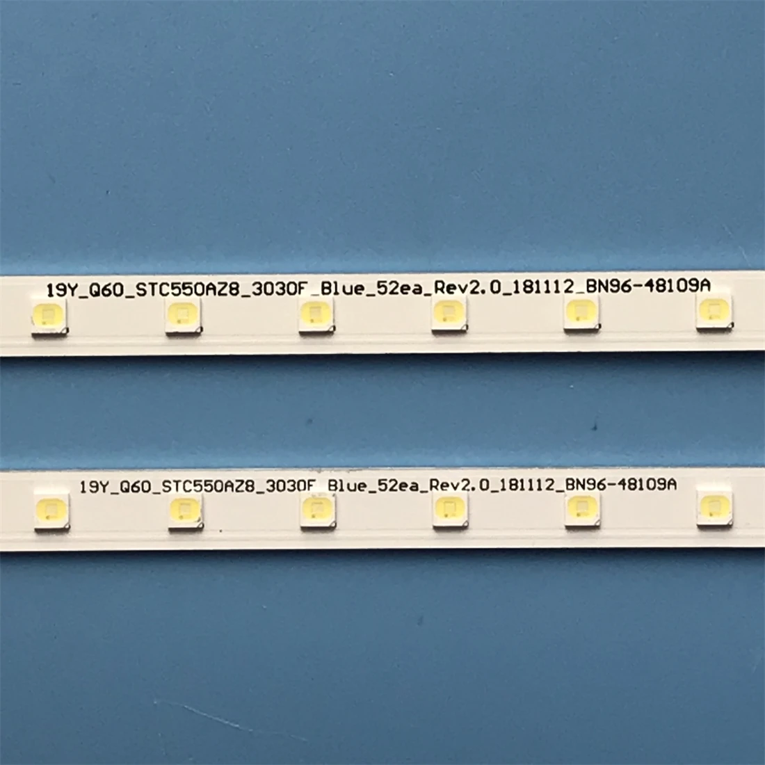 LED Backlight strip 52 leds For QE55Q60RAT 19Y_Q60_STC550AZ8_3030F BN96-48109A UN55RU8000F UN55RU800DF QN55Q60RAF QN55LS01RAF