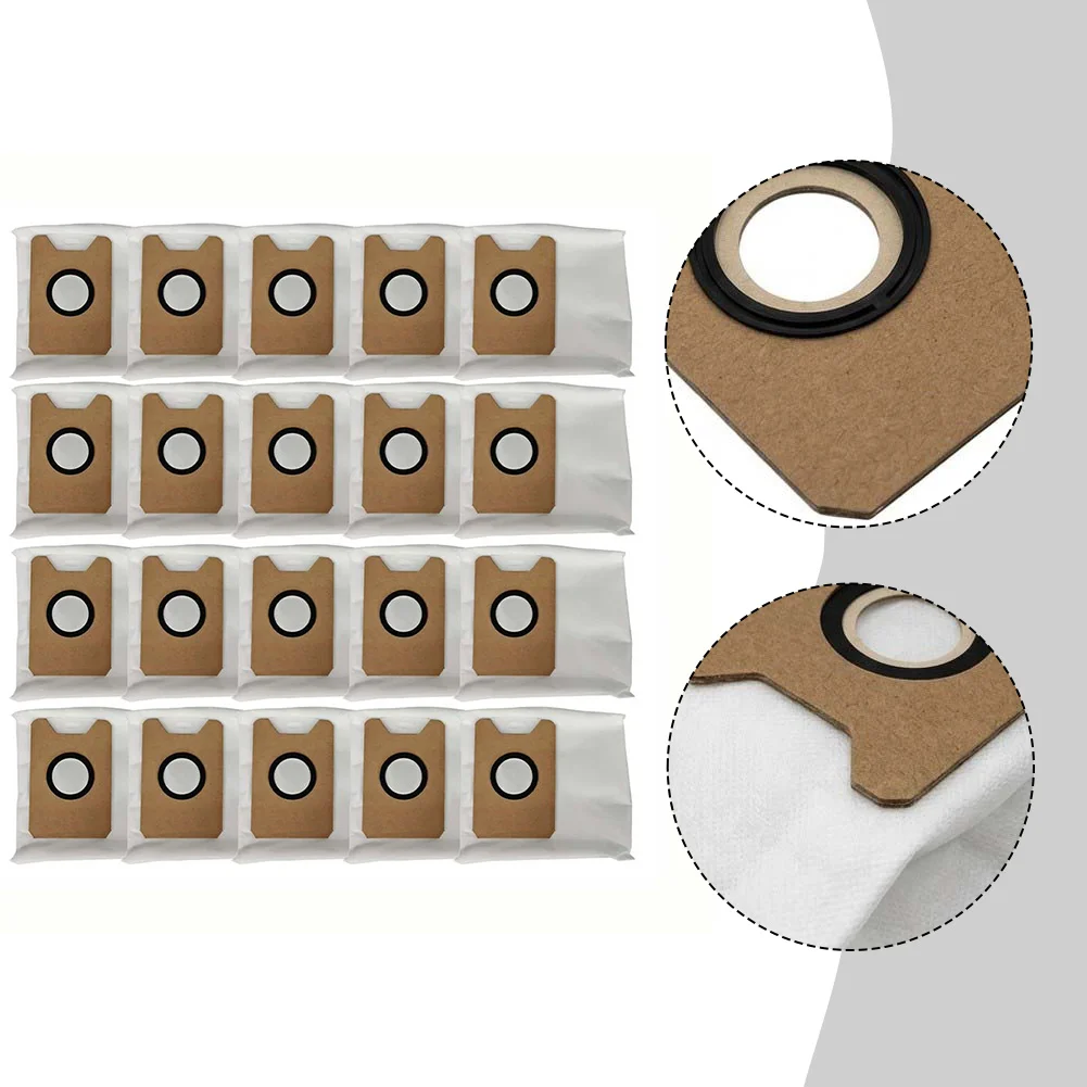 4/10/20pcs Dust Bag For Conga Y70 For Genesis Robot Vacuum Cleaners Base Replacement Dust Bag