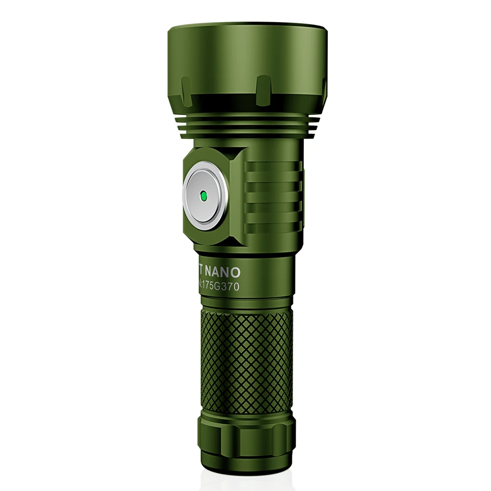 EDC LED Flashlights Outdoor Camping Lantern Powerful 700LM Lights Type C Rechargeable Lamp 400M 10280 Battery Torch GT NANO 3.0