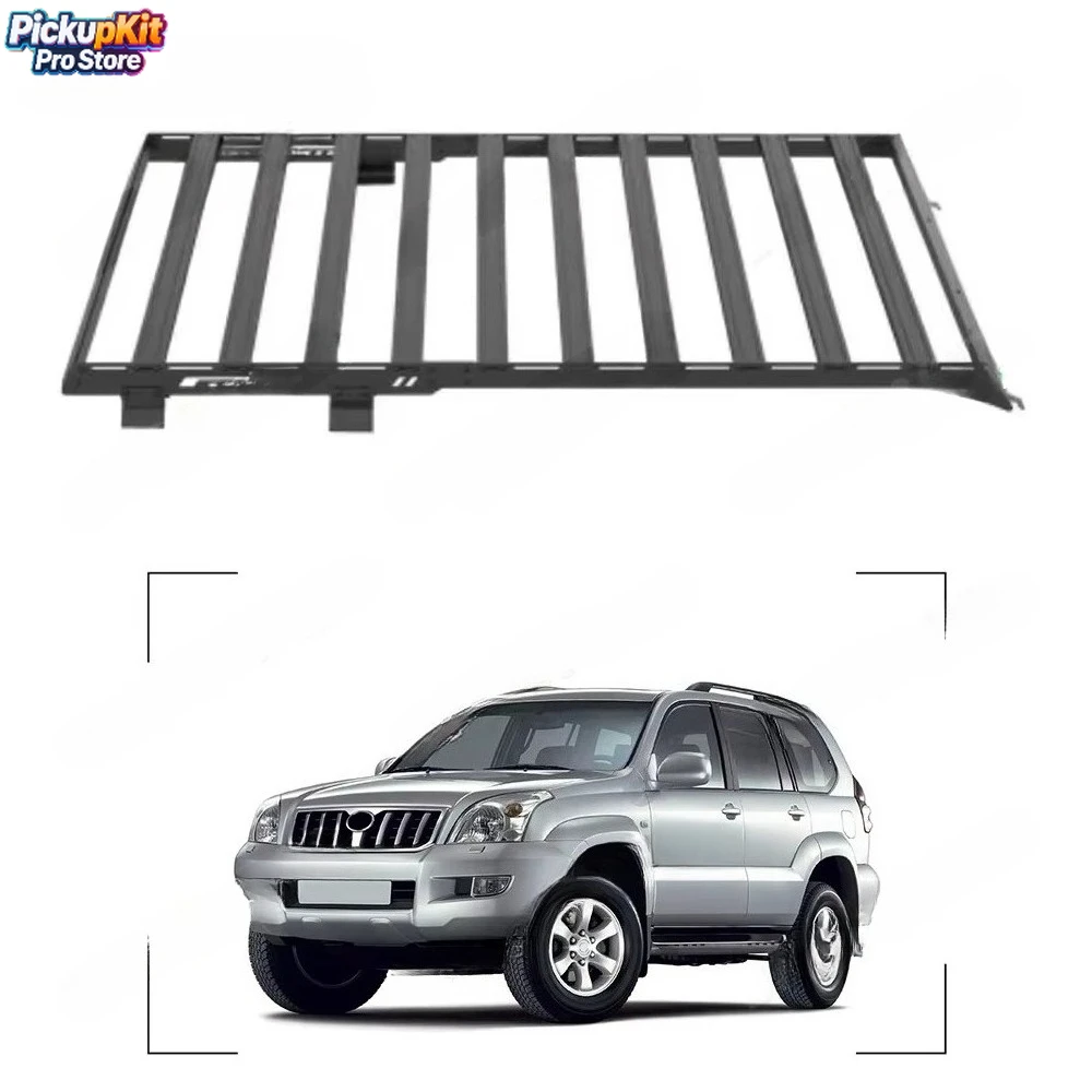 

Heavy Duty Cargo Luggage Rack for FJ120 LC120 FJ150 LC150 FJ200 LC200 4x4 Off-Road Camping