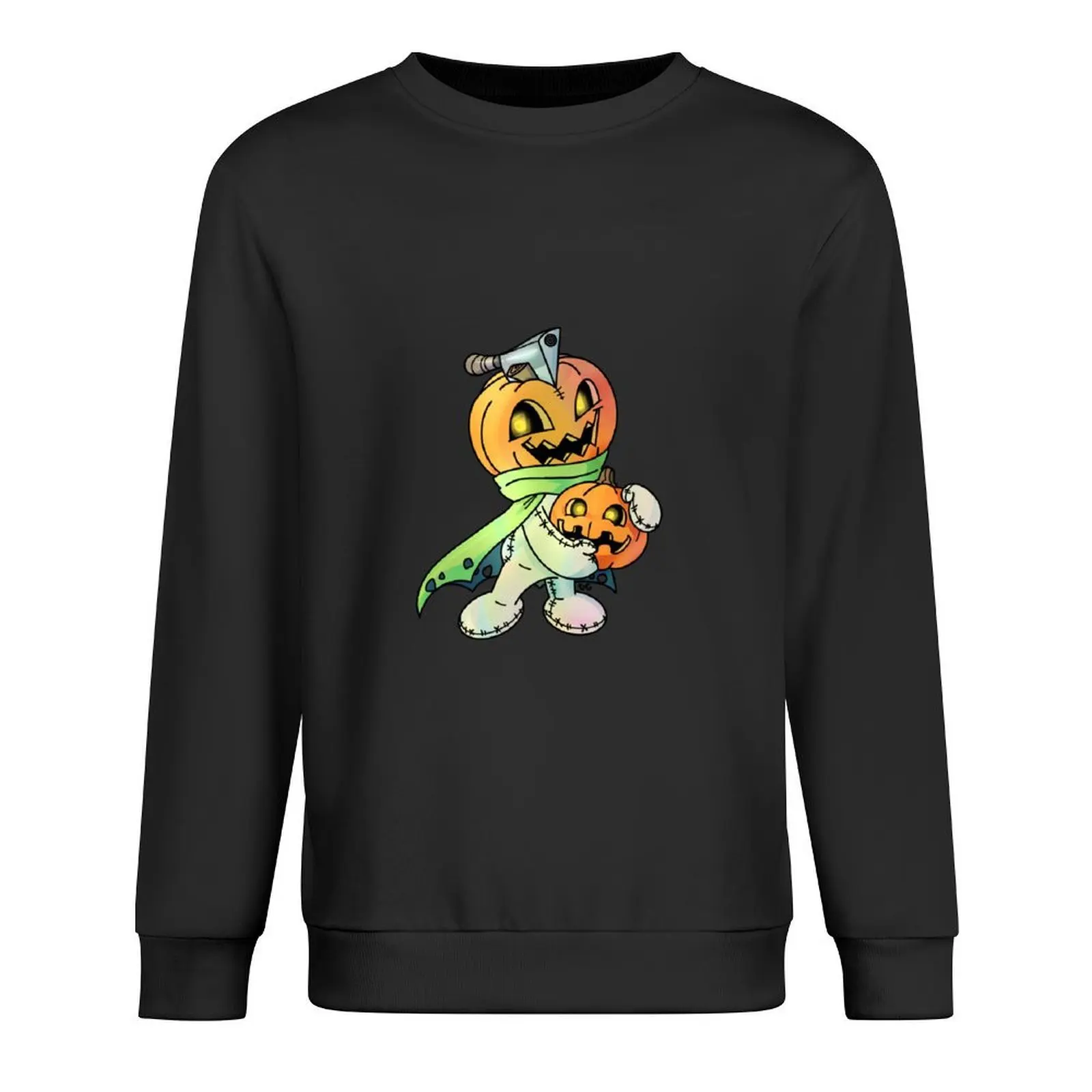 

Pumpkinmon Digimon Pullover men's clothing autumn clothes korean style clothes japanese style winter man sweatshirt