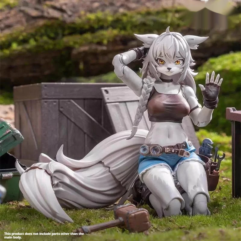 

In Stock Anime Figure Era-001 Liya-Alopex Fix Ver. Model Toys Collectible 1/12 Fox Beautiful Girl Mystic Land Furry Fandom Toys