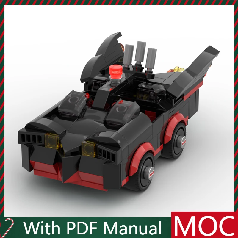 202 أجزاء الساخن بيع MOC Batmobile نموذج وحدات لتقوم بها بنفسك اللبنات الاطفال الجمعية عرض اللعب مهرجان مفاجأة هدية عيد ميلاد