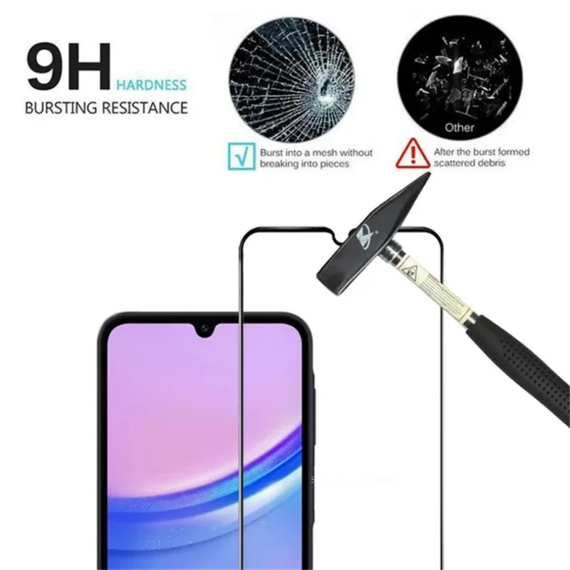 3PCS Szkło ochronne HD do Samsung A25 A15 A13 A24 A31 A33 A53 A73 5G Screen Protector do Samsung A34 A52 A54 A55 A60 A71 A90