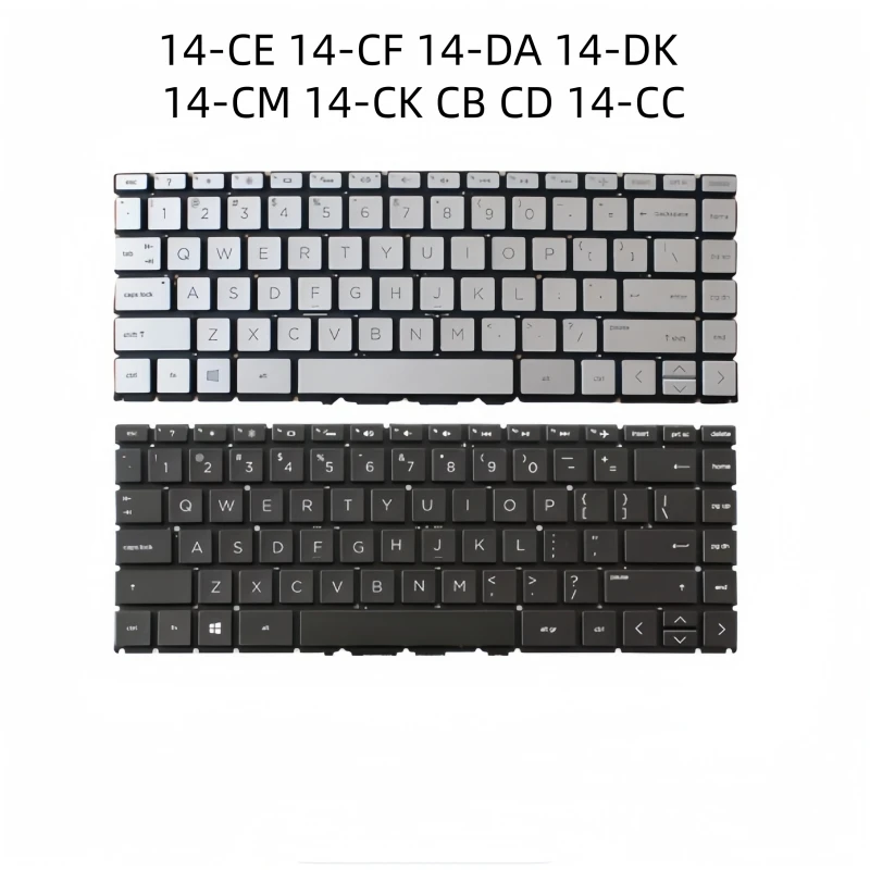 

Новая английская клавиатура для ноутбуков HP 14-CE, 14-CF, 14-DA, 14-DK, 14-CM, 14-CK, CB, CD, 14-CC