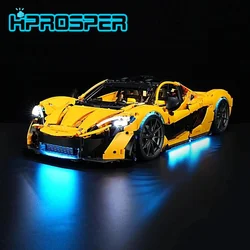 HPROSPER 5V LED Light (sem modelo) para LEGO 42172 Technic McLaren P1 acende seus blocos de construção com caixa de bateria