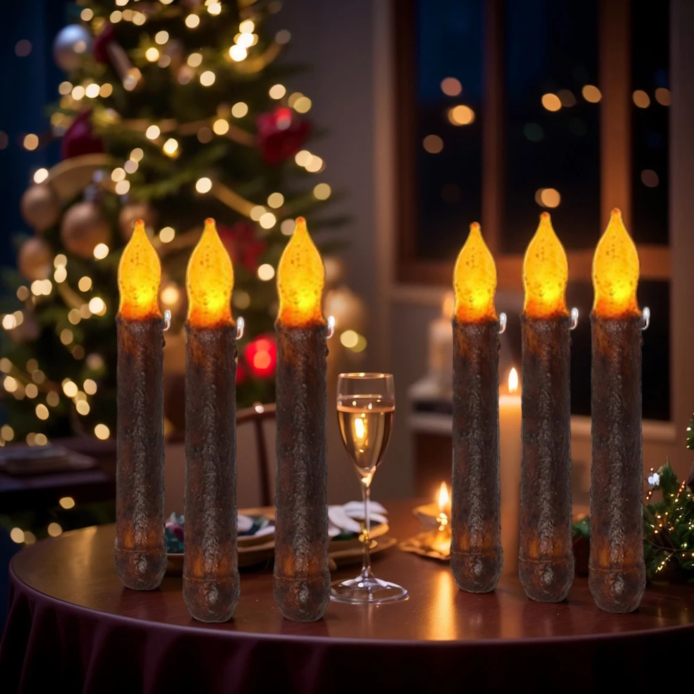 

Мерцающее пламя, бесплавные свечи, работающие от батарейки, рустикальные примитивные беспламенные Свечи, бесплавные электрические мерцающие конусные свечи