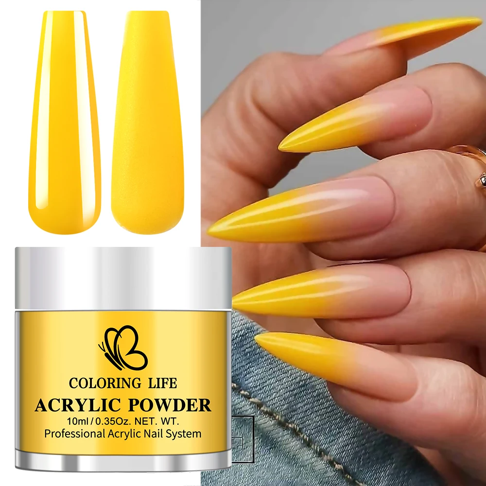 8個入り*10ml クリスマスアクリルパウダーキット 8色 プロ仕様アクリルネイルシステム グリーン レッド クリスタルパウダー ネイルアートエクステンション用