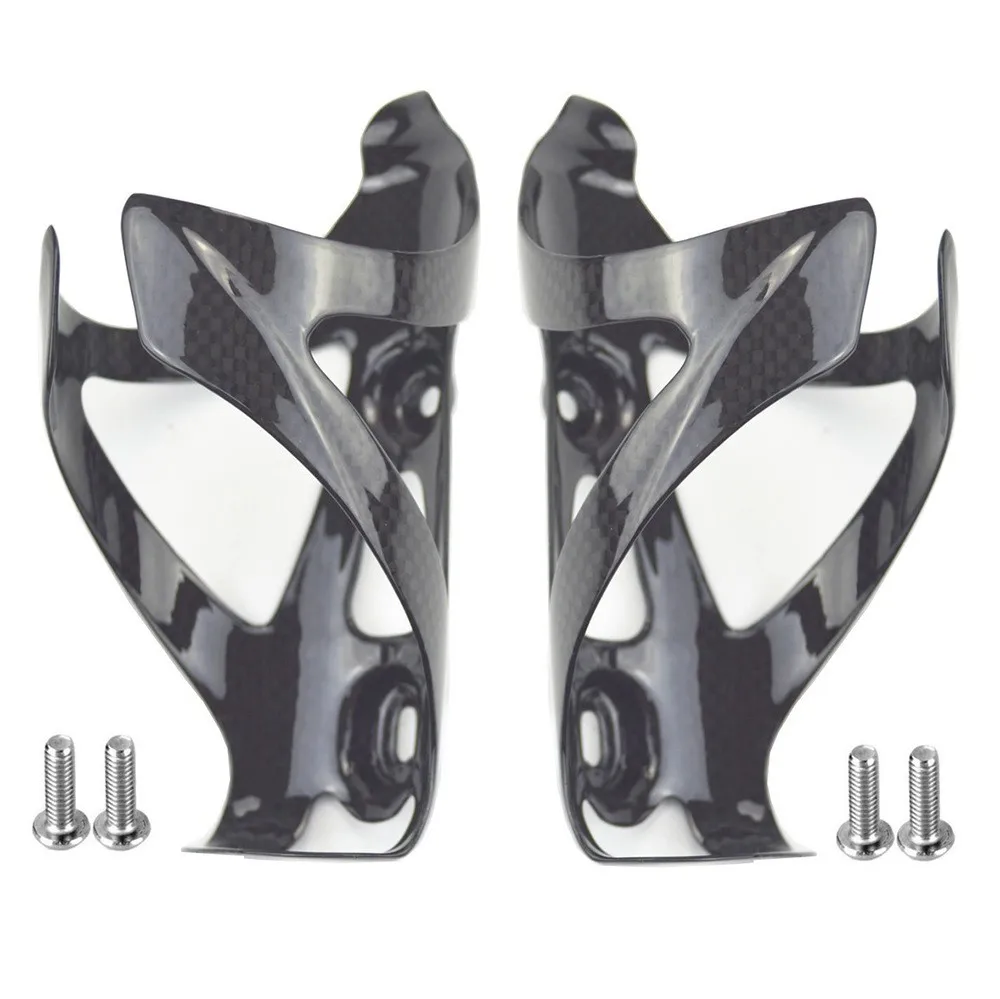 

2pcs Bike Water Bottle Holder full Carbon Fiber 23g Water Bottle Cage Road MTB Gravel Bikes Bicycle Water Bottl Drink Cup