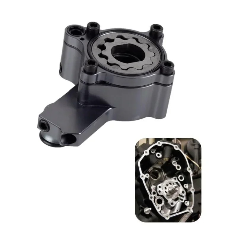 Motorcycle High Flow Billet Aluminum Oil Pump For  Touring Softail Dyna Twin Cam 88 1999-2006 Accessories