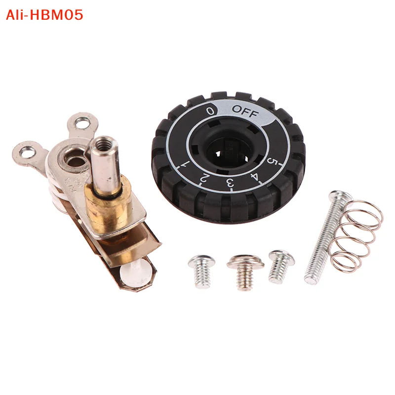 (HB05)1Set Thermostat Set With Knob Fitting For ES-300 ES-94A ES-94B Electric Steam Iron Thermostat Temperature Control