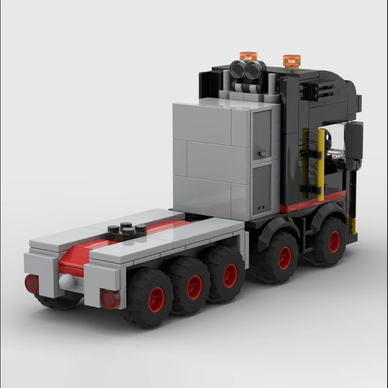 

280 Специальный транспорт - тяжелый грузовик, городской строительный блок, инженерная машина, образовательная головоломка, сборка, игрушка в подарок для мальчика MOC- 219037