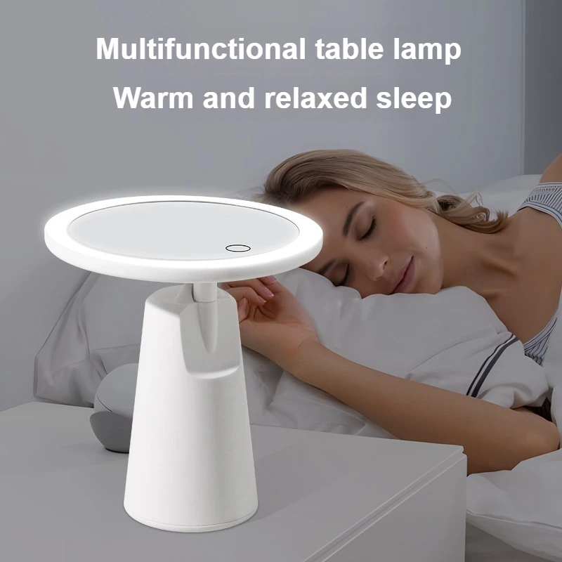 Miroir de maquillage LED rechargeable avec lumière de remplissage – Convient au miroir de maquillage de table de vanité