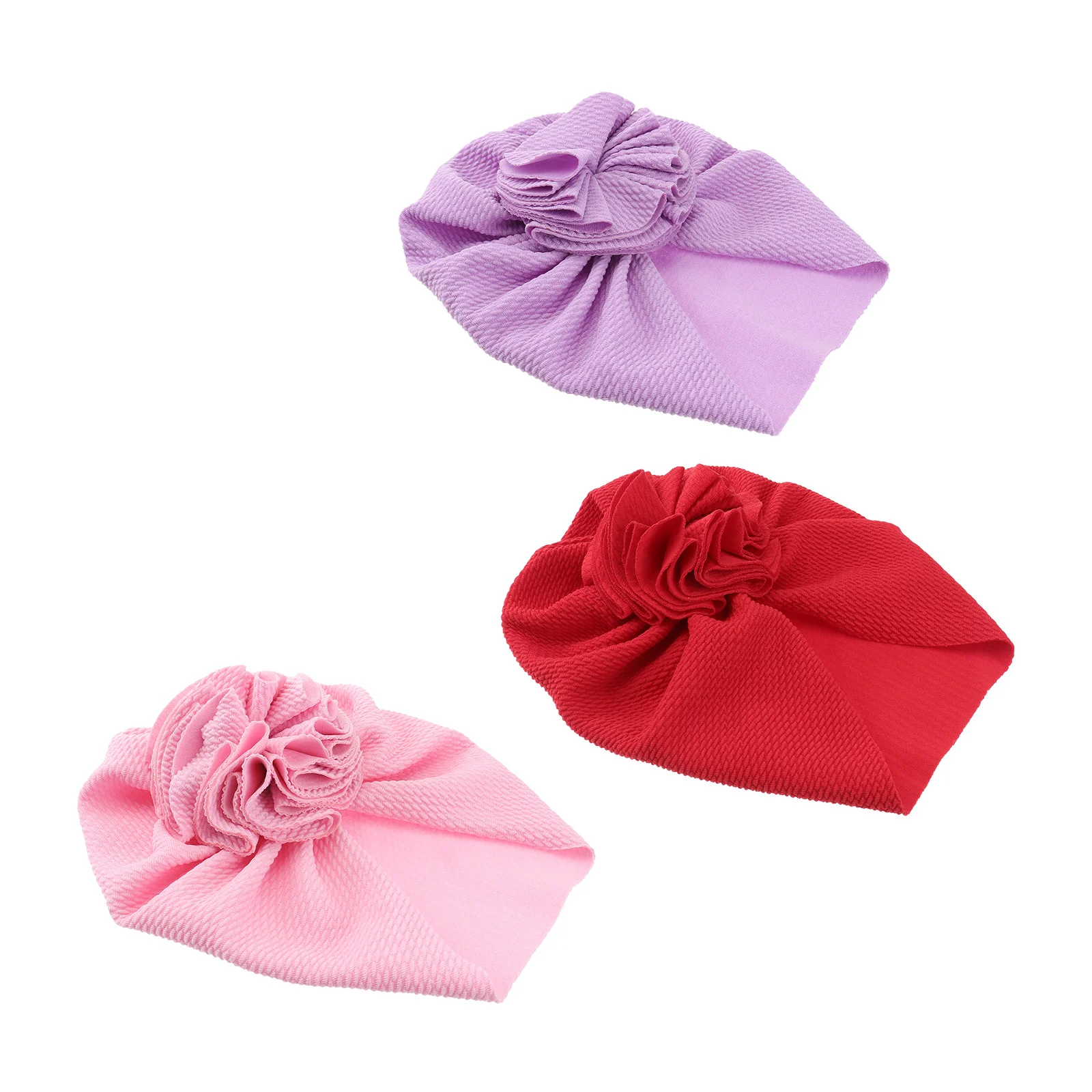 

3pcs Chemotherapy Caps Cotton Elastic Turban Head Wrap For Long Natural Hair Braids Curly Frizzy Hair Women Sleep Protection
