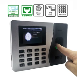 ZKTime 5.0 UA200 Tcp/Ip Fingerprint Time and Attendance System SSR Proximity Card Time Clock Employee Control Electronic Machine