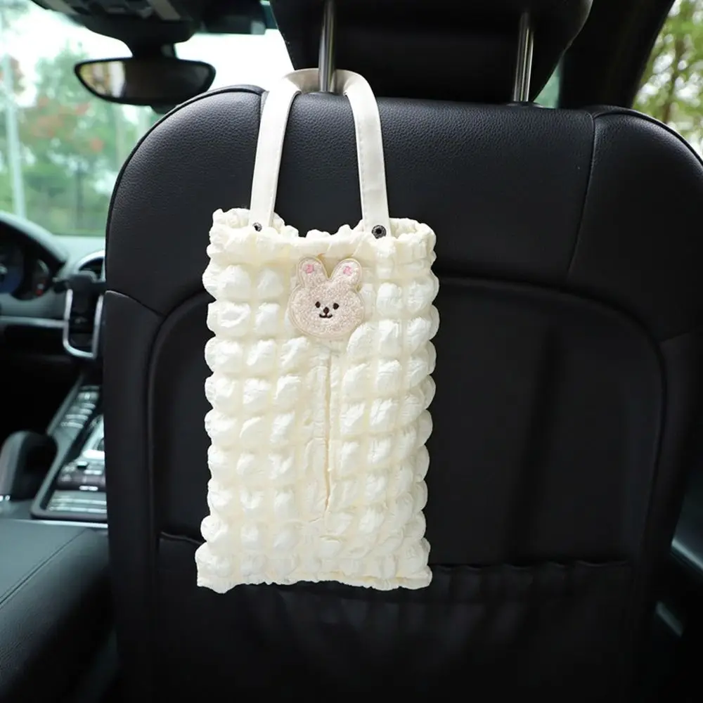 Multi-Use Car Tissue Holder Cartoon Universal Hanging Car Interior Accessories Tissue Dispenser for SUV Truck Van