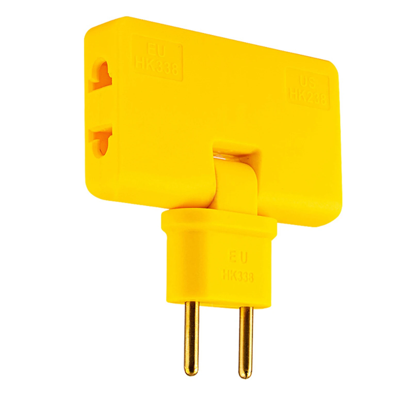 EU ปลั๊กต่อไฟฟ้า3 In 1อะแดปเตอร์ Mini Outlet Power Splitter แปลง180องศาหมุนปรับ