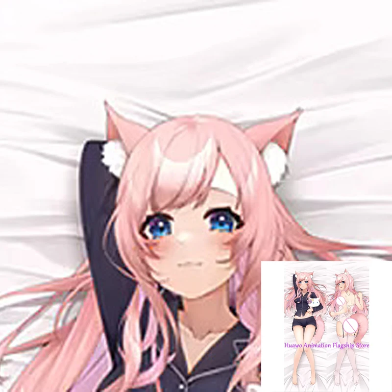 

Dakimakura Anime Pillow Cover Rin Double Sided Print 2Way Cushion Cover Xmas