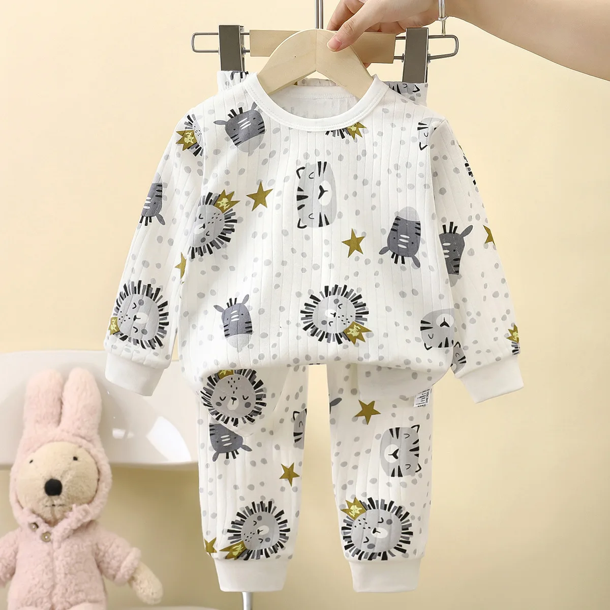 

Новая осенняя коллекция, комплекты детского нижнего белья, длинные кальсоны для мальчиков, пижамы для малышей, домашняя одежда и детская одежда для девочек